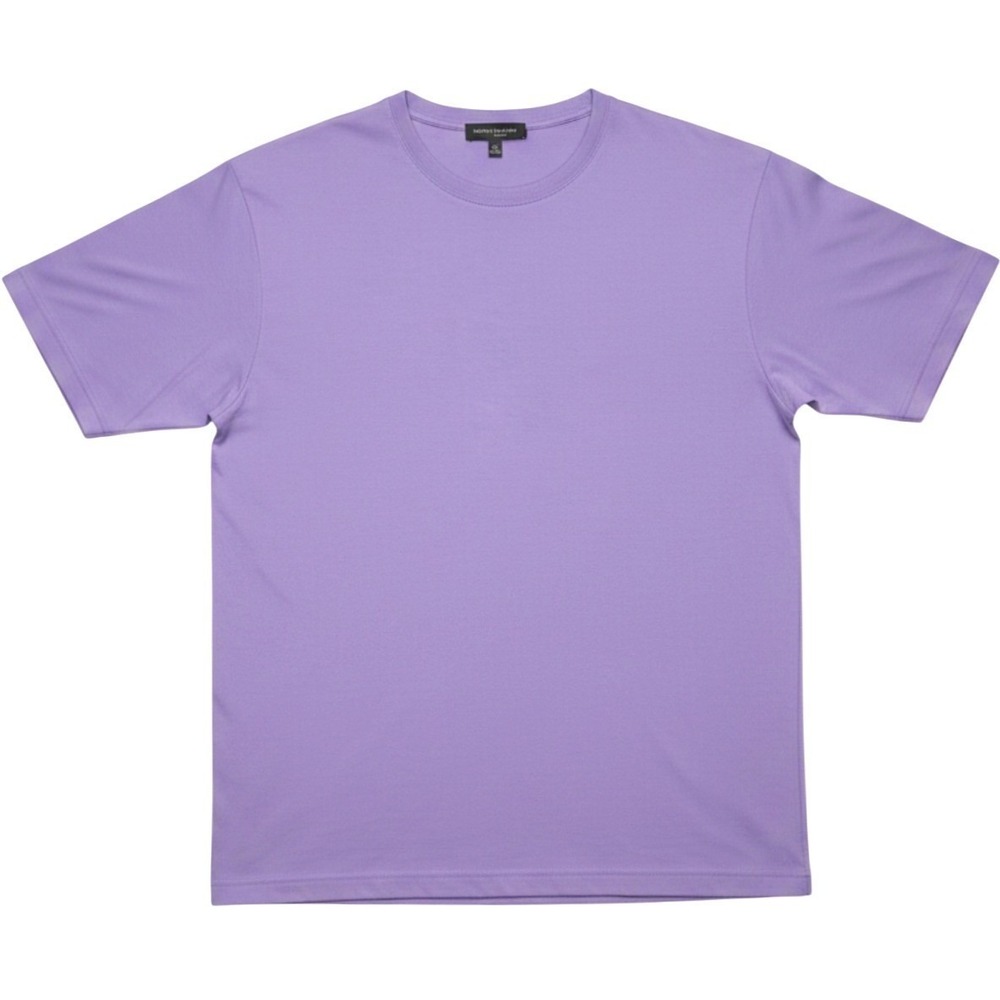Robert Barakett Mens Pima Cotton Montreal Crewneck T-Shirt Purple Sz XXL
